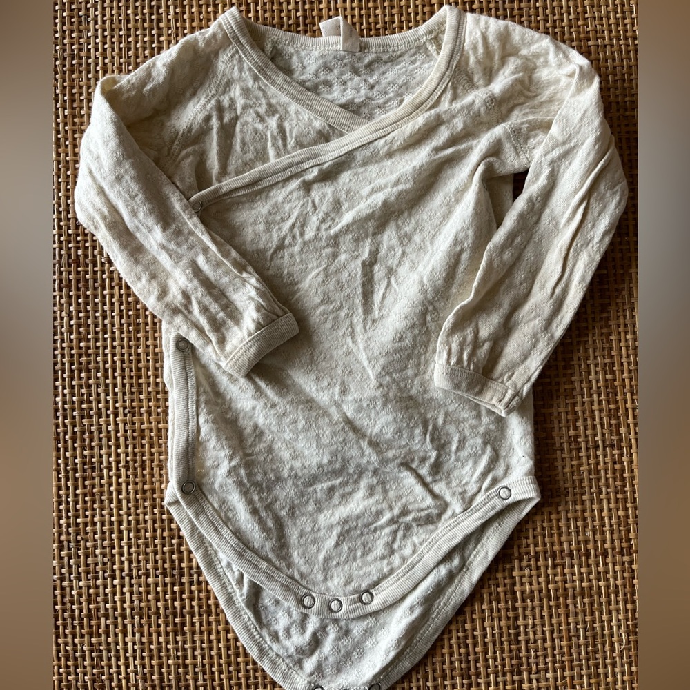 Quincy Mae kimono onesie